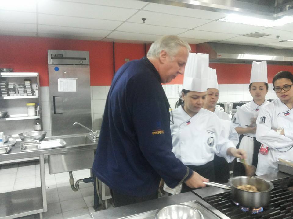 15 chef norbert gandler with our scholars at iscahm