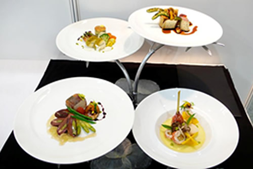 PLATED DISH: SILVER MEDAL