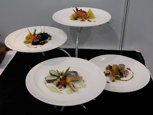 PLATED DISHES: SILVER MEDAL